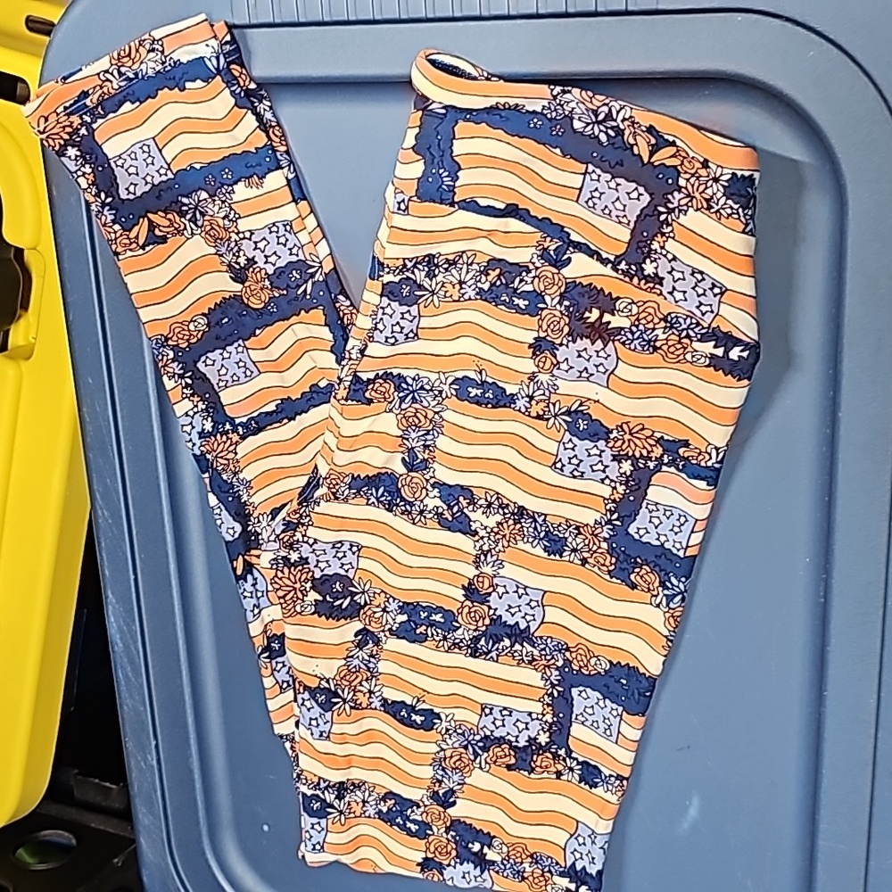 American flag leggings